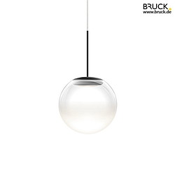 Luminaire  suspension BLOP MOLL LV S IP20, noir, laqu gradable