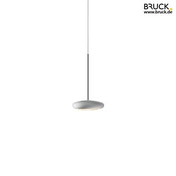 Luminaire  suspension BLOP 100 LV OE avec cble ouvert IP20, laqu, chrome mat gradable