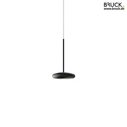 Luminaire  suspension BLOP 100 LV OE avec cble ouvert IP20, noir, laqu gradable