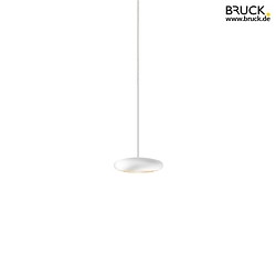 Luminaire  suspension BLOP 100 LV OE avec cble ouvert IP20, blanche, laqu gradable