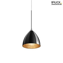 2-phase pendant luminaire SILVA 160 G9 ALL-IN G9 IP20, gold, black, matt chrome dimmable