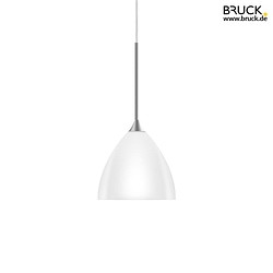 2-phase pendant luminaire SILVA 160 G9 ALL-IN G9 IP20, white, matt chrome dimmable