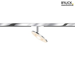Faretto a bifase EUCLID SPOT 80 ALL-IN IP20, Cromo dimmerabile