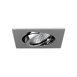 Downlight girevole, piazza GX5,3 IP20, Cromo dimmerabile