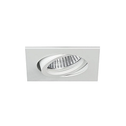 Downlight girevole, piazza GX5,3 IP20, Bianco dimmerabile