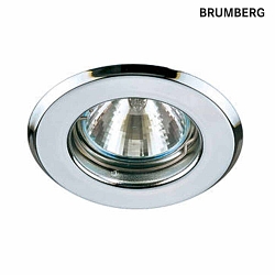 Apparecchio da incasso a soffitto GX5.3 / 50W rotondo, GX5,3 IP20, Cromo dimmerabile