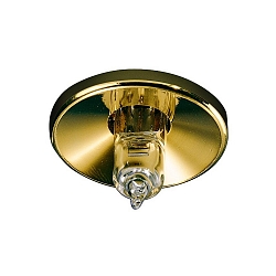 Spot rond, sans rflecteur IP20, or gradable