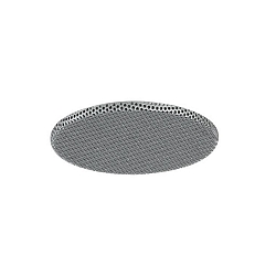 Loudspeaker insert for recessed QR-CBC51 luminaires,  5cm, 3/4W, 20W, IP20, chrome