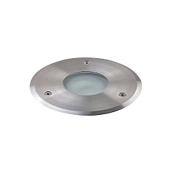 Outdoor HV-Bodeneinbauleuchte, IP65,rund, fr GU10 max. 5W, Edelstahl