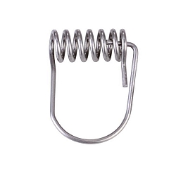 Recessed spring short for Recessed luminaire, suitable e.g. for Kaiser flush mounting boxes, stainless steel