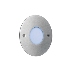 wall recessed luminaire ECHANI-R round, rigid IP20, stainless steel 