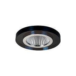 Plafonnier encastr 12V GX5.3 rond, scintillant, noir gradable
