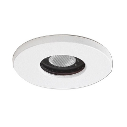 Outdoor LED light point, IP65,  3.7cm, Plug&Play 700mA, 3W 300K 120lm 45, structured white