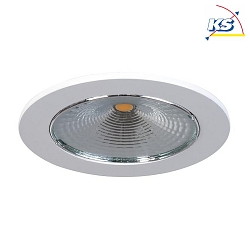 LED Einbau-Downlight fr Mbel + Holz, IP20,  6.8cm, Plug&Play 350mA, 3W 3000K 300lm 150, Wei