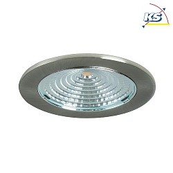 LED Einbau-Downlight fr Mbel + Holz, IP20,  6.8cm, Plug&Play 350mA, 3W 3000K 300lm 150, Alu glnzend