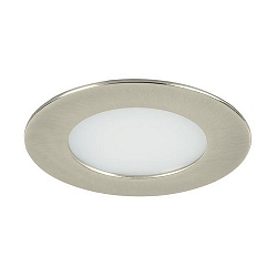 Downlight SINCINDA MINI-R rond, version pour montage encastr IP20, nickel mat gradable