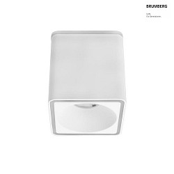 LED Aufbau-Downlight DOLOK, IP20, eckig, mit LED-Lichtfugen Up/Down, 230V, dimmbar, 14.6W 3000K 960lm 40, wei