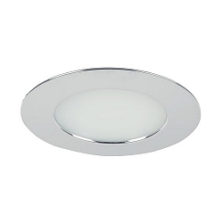 Downlight rotondo, versione integrata IP44, Cromo dimmerabile