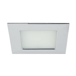 Downlight angolare, versione integrata IP44, Cromo dimmerabile