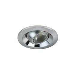 Projecteur encastr 350MA rond, nickel mat gradable 1,2W 70lm 3000K CRI >80