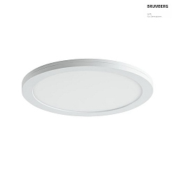 Downlight MOON MAXI CCT grande, CCT Switch IP20, bianco opaco dimmerabile