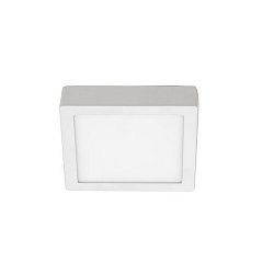 Lumire de surface IP20, opale, blanche gradable