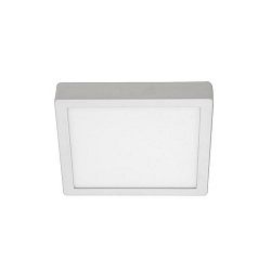 Lumire de surface IP20, opale, blanche gradable