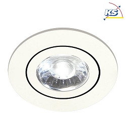 Downlight DISC girevole IP20, Bianco dimmerabile