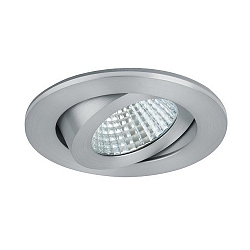 Downlight PLUG & PLAY rotondo, girevole IP65, Alluminio opaco dimmerabile