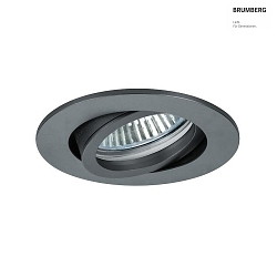 recessed luminaire IP20, glossy, titanium, transparent  3W 290lm 2700K 20-40 20-40 CRI 80-89