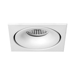 Luce da incasso IP20, Lucido, Nero  13,6W 950lm 3000K 20-40 20-40 CRI 80-89