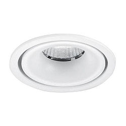 Downlight CIRCLE PLUG & PLAY rotondo IP20, Bianco dimmerabile