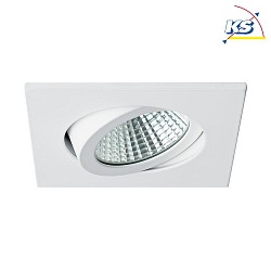 Recessed LED spot dim2warm, 350mA, 6W 3000-1800K 460lm 38, white