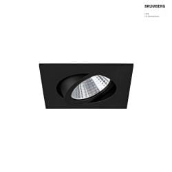 recessed luminaire LAKIL-S swivelling, for VDU workstation, Dim-To-Warm IP20