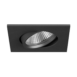 Luce da incasso INDIWO68-S DTW 350MA P&P angolare, girevole, Dim-To-Warm IP20, opaco