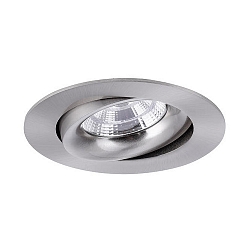 Downlight INDIWO83 rond, Dim-To-Warm IP20, nickel mat gradable