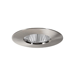 recessed luminaire BIG65 round, rigid LED IP65, nickel matt dimmable 8W 730lm 3000K 20-40 20-40 CRI 80-89