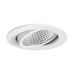 Downlight pivotant, Dim-To-Warm IP20, blanche gradable