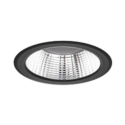 recessed luminaire IP20, glossy, opal, black 19W 1235lm 3000K CRI 90-100