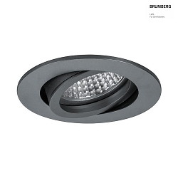 Luce da incasso IP20, Lucido, titano, trasparente  6W 507lm 1800|3000K 20-40 20-40 CRI 80-89