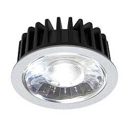 LED Einsatz DISC MR16 mit Linsenoptik,  5cm / L 3.1cm, IP20, 350mA, Plug&Play, dimmbar, 6W 4000K 720lm 38