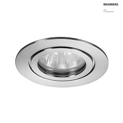 Luce da incasso, Acciaio inossidabile, Lucido, trasparente dimmerabile 6W 680lm 3000K 20-40 20-40 CRI 80-89