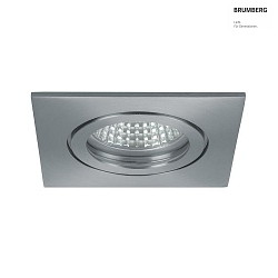 Luce da incasso, Acciaio inossidabile, Lucido, trasparente  6W 680lm 3000K 20-40 20-40 CRI 80-89