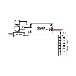 TunableWhite-LED Dimmer 1-10 V, 12/24 V