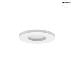 Lumire encastre PROTECT-R rond, direct IP44, blanche gradable