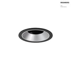 ceiling recessed luminaire BINATO swivelling, rotatable, direct IP20, black dimmable