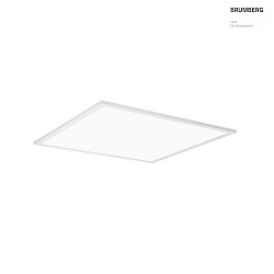 LED Einlege-Panel AILIS, IP40, 62 x 62cm, 230V AC, Multipower 36-42W 4000K 425lm 120, Cover opal, On/Off, wei