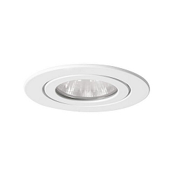 Downlight rotondo, rigido GU10 IP54, Bianco dimmerabile