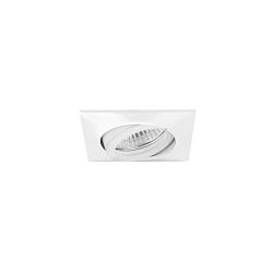 recessed spotlight BREENA swivelling, powder coated, white dimmable