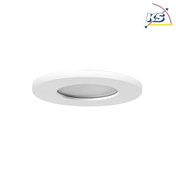 Apparecchio da incasso per esterni STEAM rotondo IP65, Bianco dimmerabile